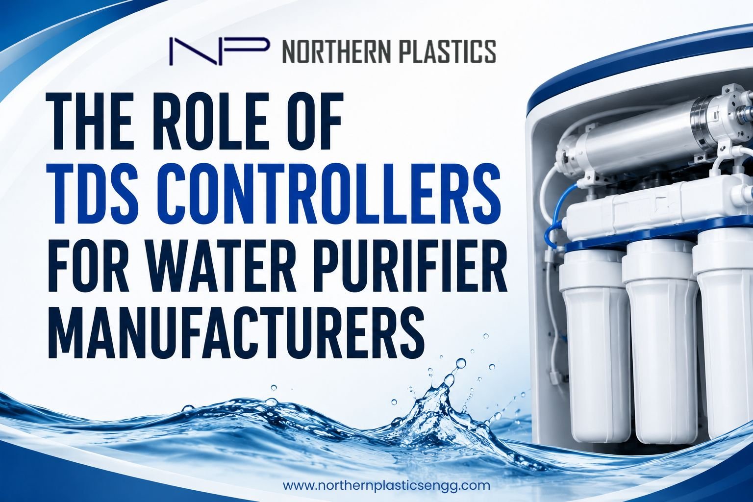 Role of TDS Controllers for Water Purifier Manufacturers