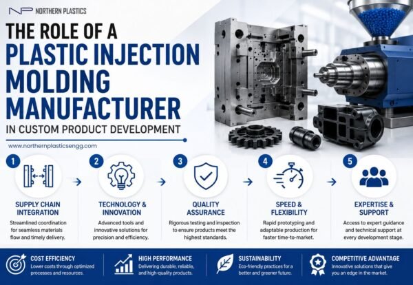 Role of a Plastic Injection Molding Manufacturer