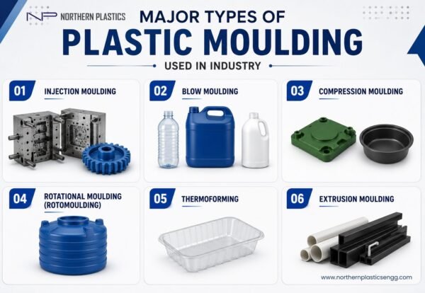 Major Types of Plastic Moulding Used in Industry