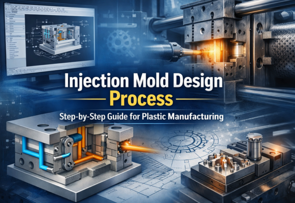 How are injection molds designed