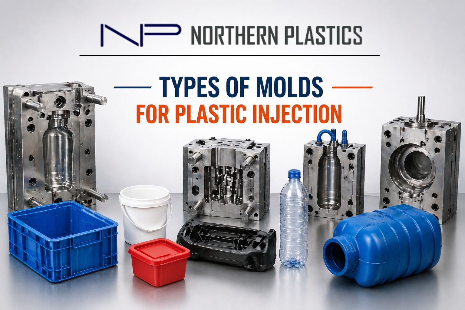 Types of Molds for Plastic Injection