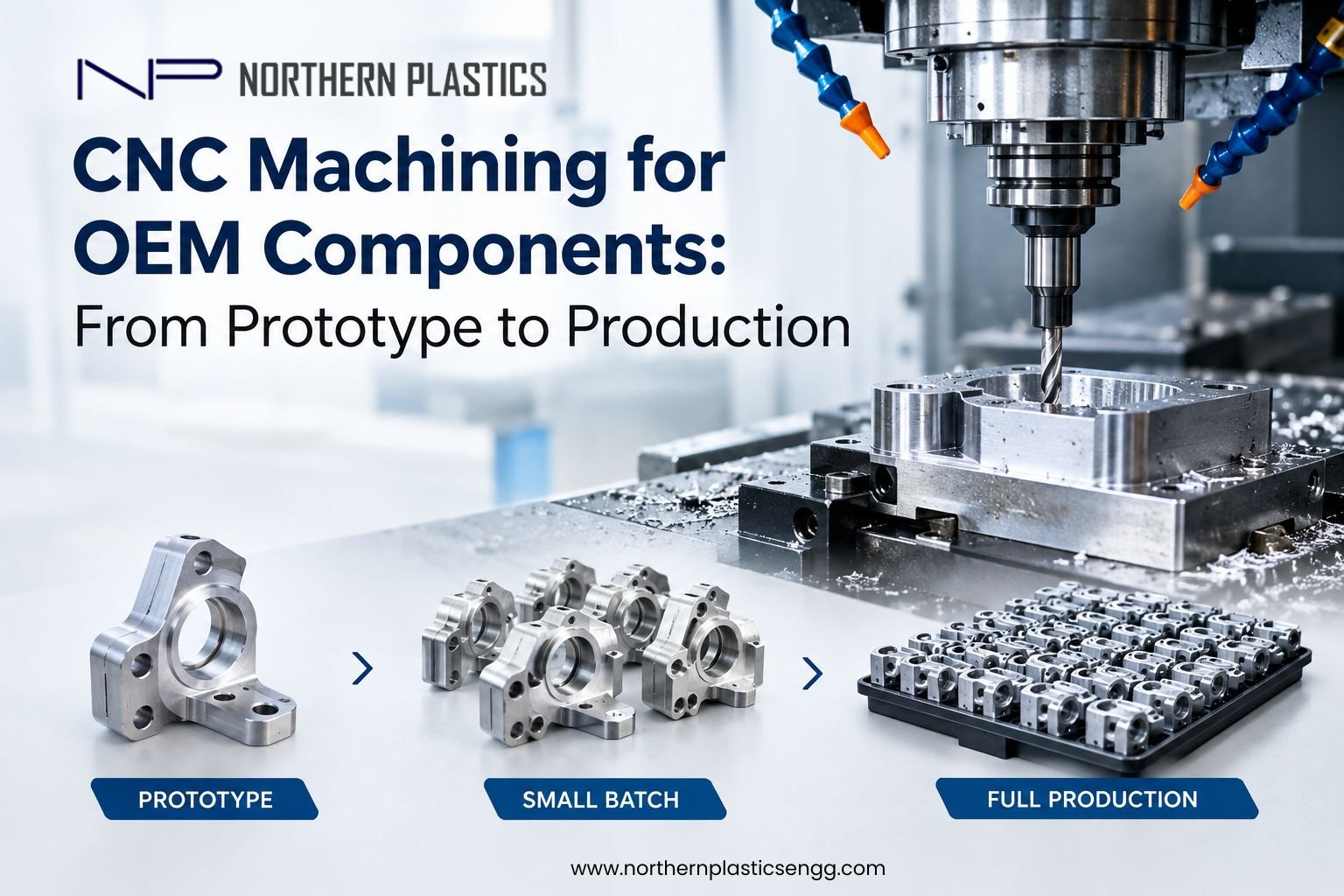 CNC Machining for OEM Components